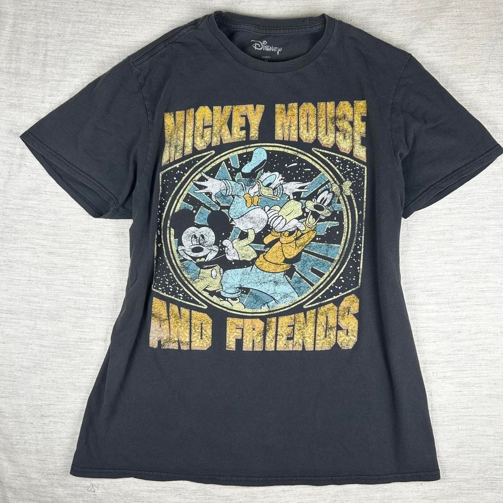Disney Mickey Mouse & Friends distressed graphic tee Unisex